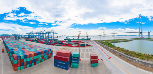 Dongguan port, Pearl River Port, Dongguan City, Guangdong Province, China