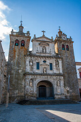 Fototapeta na wymiar Viseu Cathedral of St Mary of Assumption