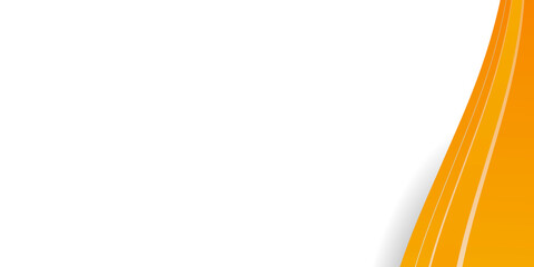 Simple yellow orange white abstract presentation background