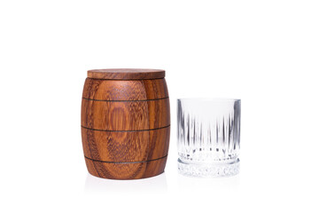 crystal whiskey glass