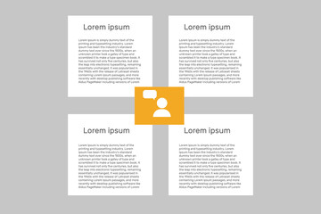 Modern info graphics vector design illustration