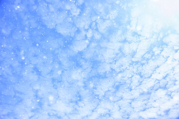 sky snow background clouds / abstract background gray winter sky, weather snowfall