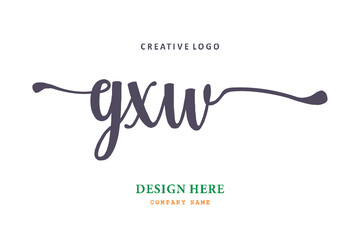 GXW lettering logo is simple, easy to understand and authoritative