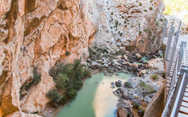 Caminito del Rey en Málaga.