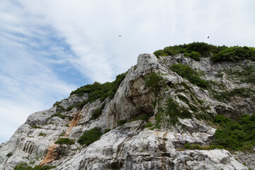 白崎海岸の奇岩
