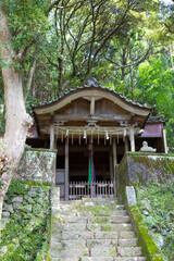 原谷皇太神社の拝殿