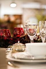 vintage Christmas glass