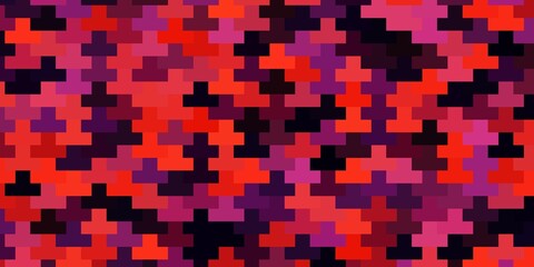 Light Pink, Red vector texture in rectangular style.