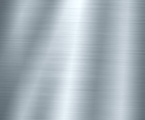 Brushed Abstract Aluminum Steel Metal Background