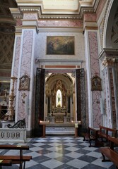 Fototapeta na wymiar Caserta – Cappella destra del Duomo