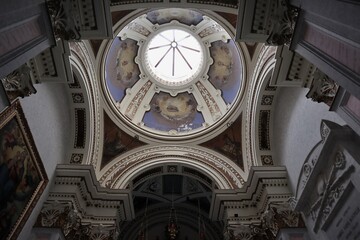 Obraz premium Caserta – Volta della Cappella del Sacro Cuore del Duomo