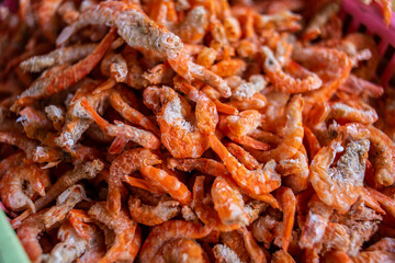 Nutritious and delicious dried sea prawns