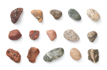 Collection Of Different Kind Stones
