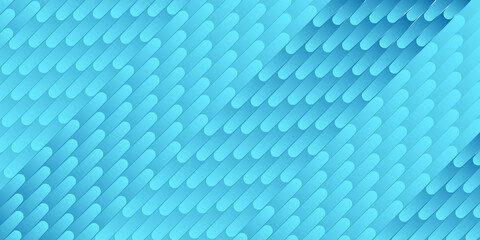 Fototapeta premium Light blue abstract 3D pattern background