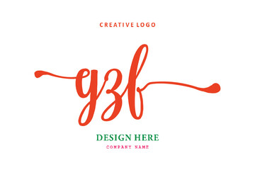 GZF lettering logo is simple, easy to understand and authoritative