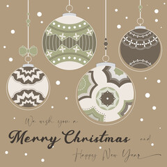 Vintage Christmas Balls