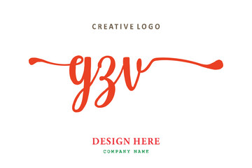 GZV lettering logo is simple, easy to understand and authoritative