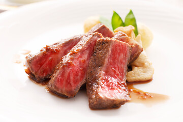 牛肉のコース