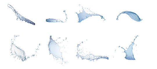 Water splash isolated this has clipping path.