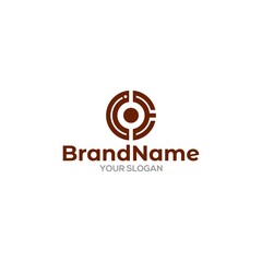 Obraz premium CE Circle Logo Design Vector