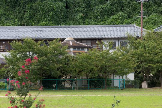 沖島小学校の校舎