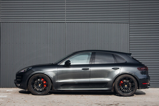 Porsche Macan Turbo at the parking