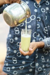 Cane juice. State Of Goa. India.