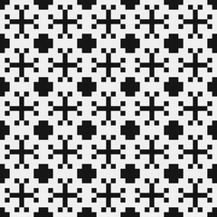 Abstract Cross Pattern Dots Logo generative computational art illustration