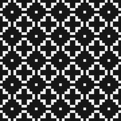 Abstract Cross Pattern Dots Logo generative computational art illustration