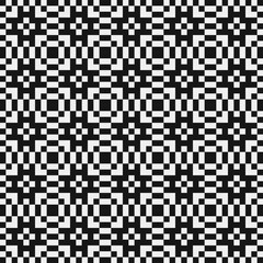 Fototapeta premium Abstract Cross Pattern Dots Logo generative computational art illustration