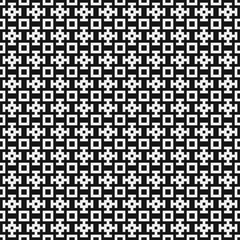 Fototapeta premium Abstract Cross Pattern Dots Logo generative computational art illustration