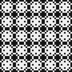 Abstract Cross Pattern Dots Logo generative computational art illustration