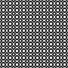 Fototapeta premium Abstract Cross Pattern Dots Logo generative computational art illustration