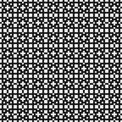 Fototapeta premium Abstract Cross Pattern Dots Logo generative computational art illustration