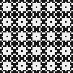 Abstract Cross Pattern Dots Logo generative computational art illustration