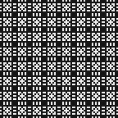 Abstract Cross Pattern Dots Logo generative computational art illustration