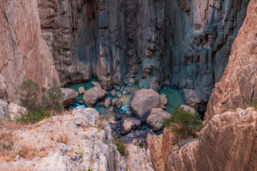 Caminito del Rey en Málaga.