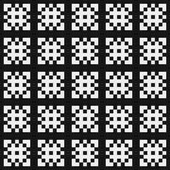 Abstract Cross Pattern Dots Logo generative computational art illustration