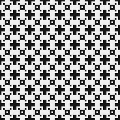 Fototapeta premium Abstract Cross Pattern Dots Logo generative computational art illustration