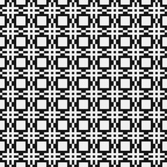 Fototapeta premium Abstract Cross Pattern Dots Logo generative computational art illustration