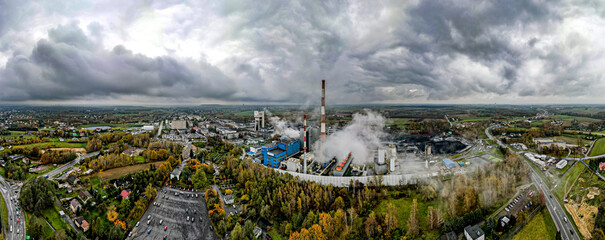 kopalnia węgla kamiennego w Jastrzębiu Zdroju na Śląsku w Polsce - obrazy, fototapety, plakaty