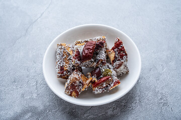Nutritious and delicious red date sugar cake