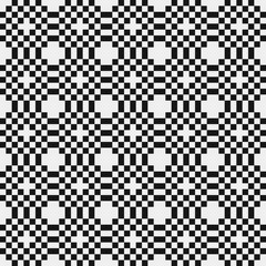 Abstract Cross Pattern Dots Logo generative computational art illustration