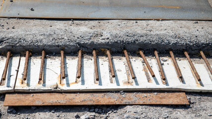 Concreting works. Metal structures and insulation. Industrial construction