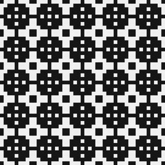 Fototapeta premium Abstract Cross Pattern Dots Logo generative computational art illustration