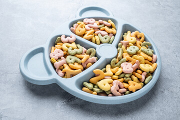 Nutritional high calcium colorful digital fruit and vegetable biscuits