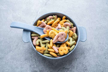 Nutritional high calcium colorful digital fruit and vegetable biscuits