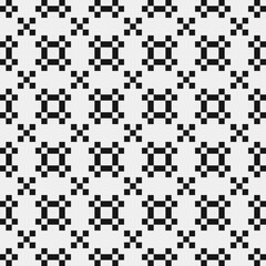 Abstract Cross Pattern Dots Logo generative computational art illustration