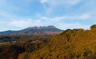 絶景スポット　九蔵峠から見た御嶽山