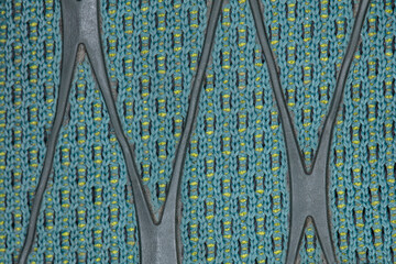 beautiful textiles as a background, copy space, closeup